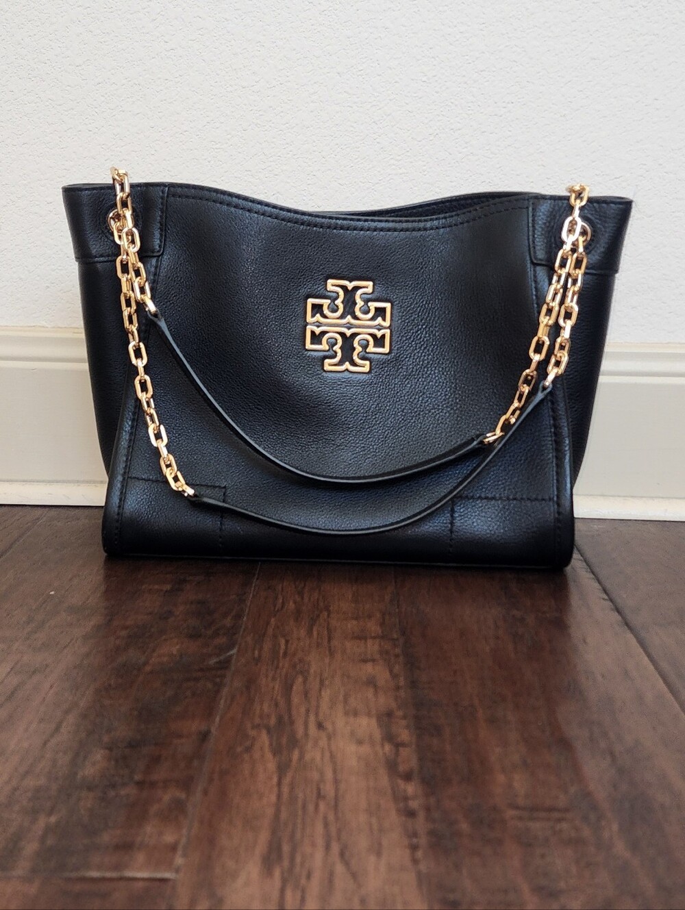 Tory Burch Black Fleming Chain Shoulder Bag